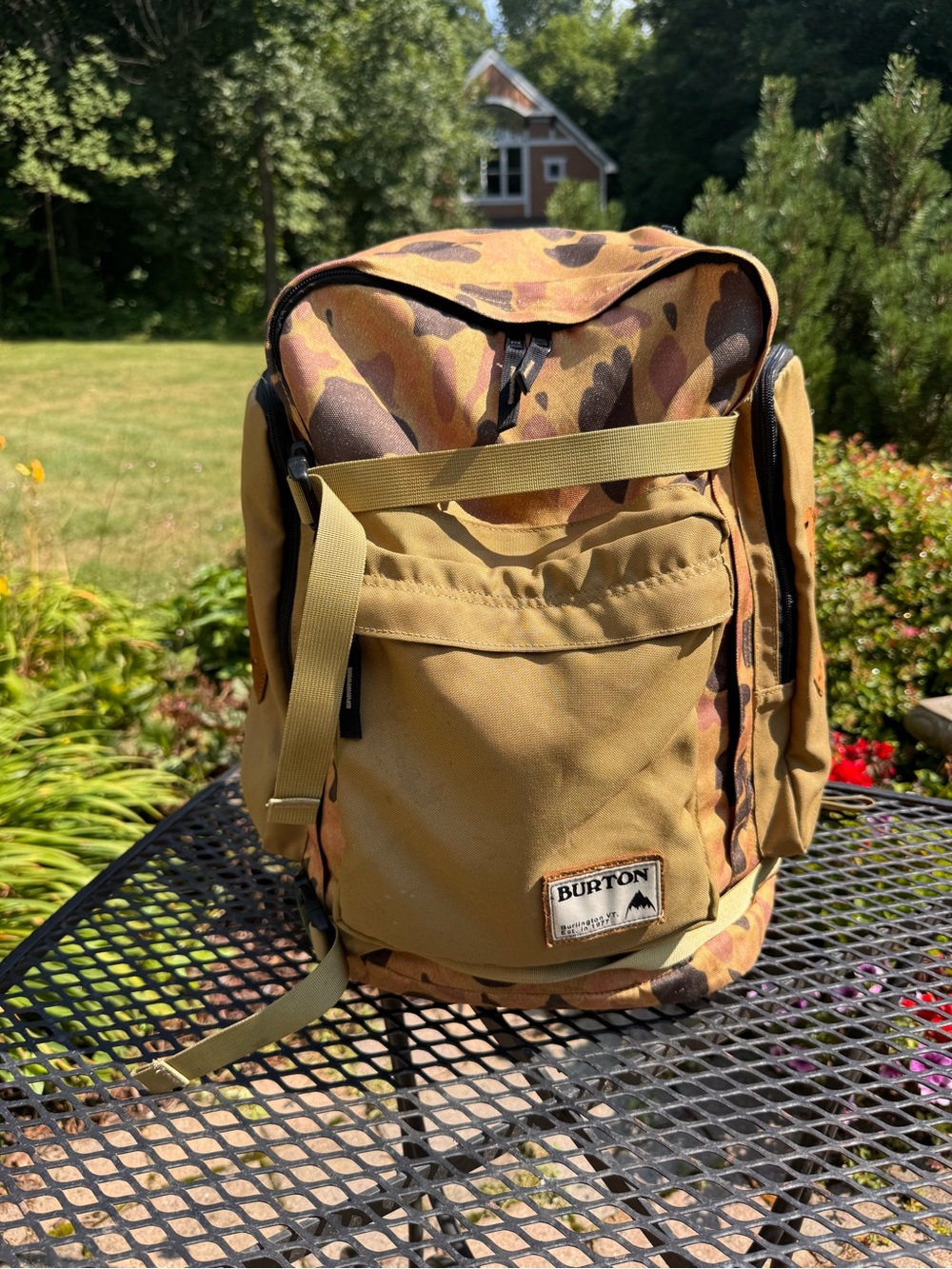 Burton Kilo 27 Liter Tan Camo Backpack